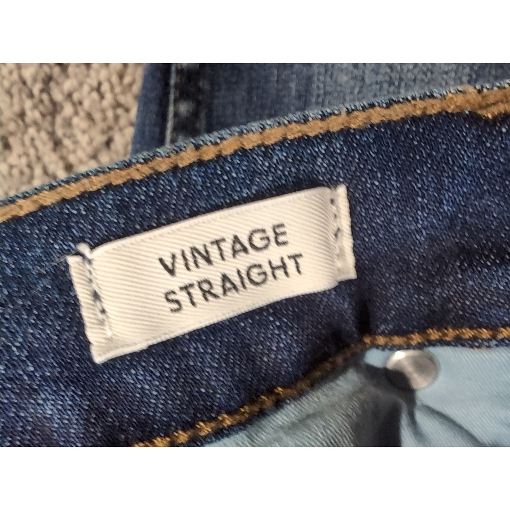 J.Crew Vintage Straight Jeans Womens 26 Medium Wash Blue Denim Pants - Picture 3 of 9